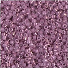 Miyuki Delica Seed Beads Size 11/0 Opaque Dark Orchid Luster 7-Gram Tube DB253