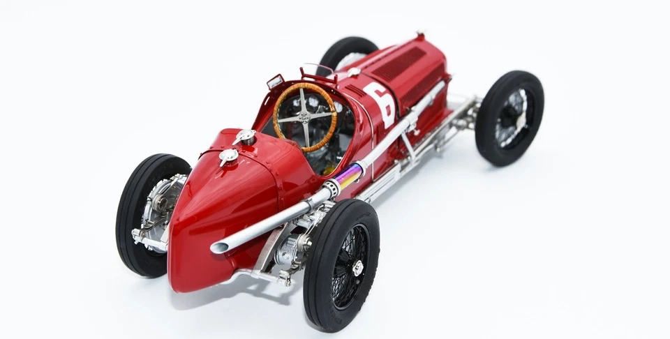 CMC M-221 Alfa Romeo P3 Caracciola, ganador GP Monza 1932, #6, 1:18. LE 1.000 Foto 3 de 3