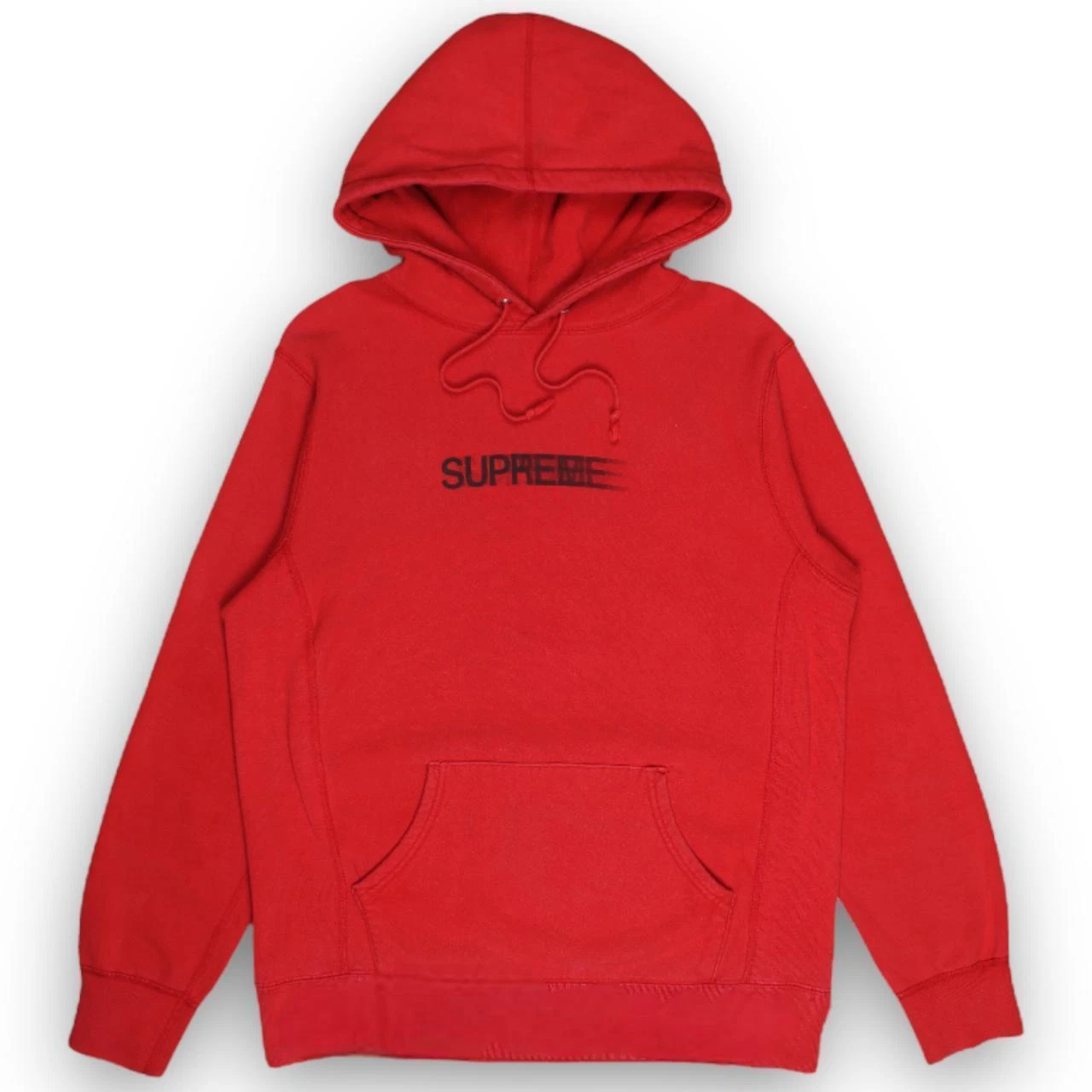 Sweat à capuche Supreme Blur taille M rouge
