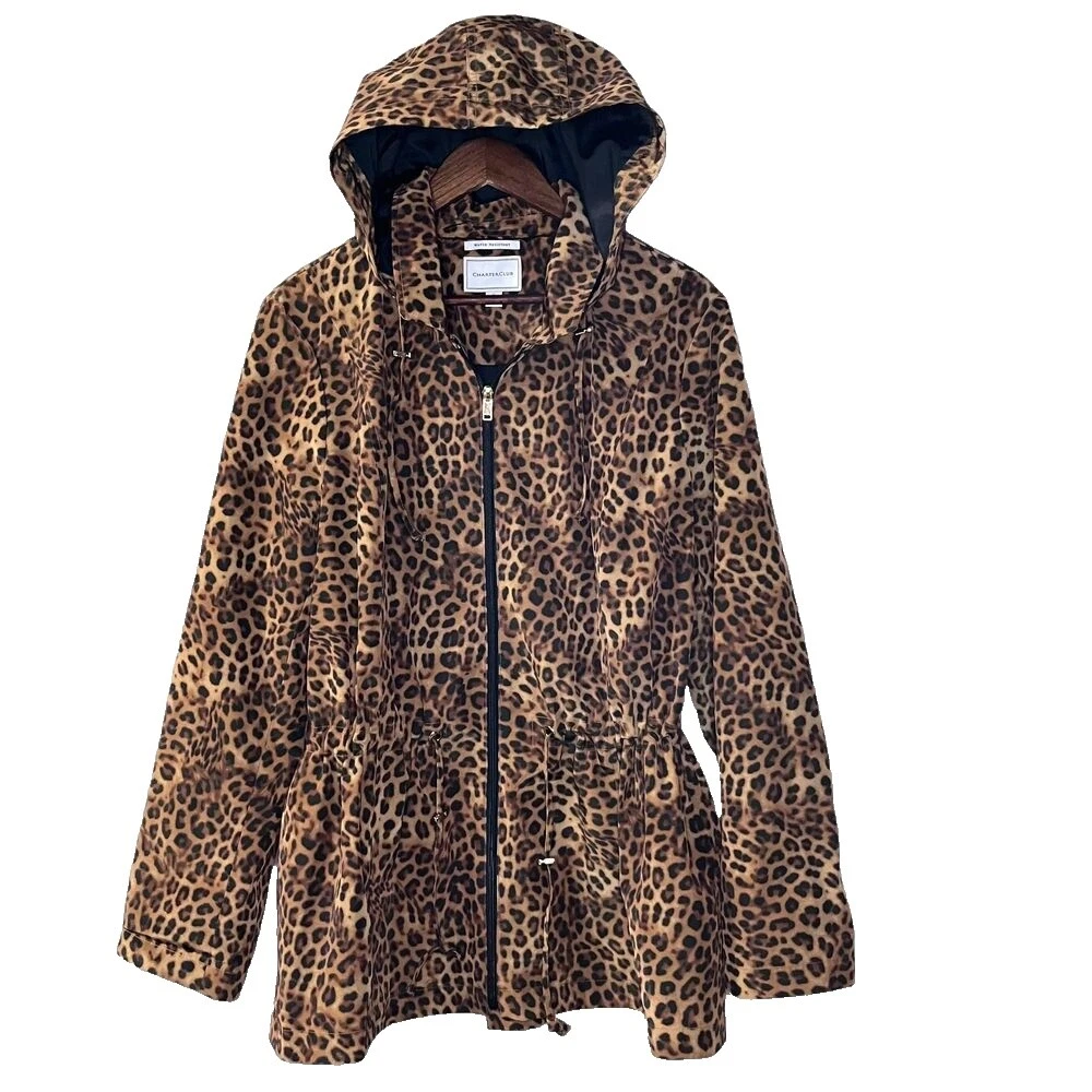 Estampado Animal Charter Club abrigos, chaquetas y chalecos para Mujeres