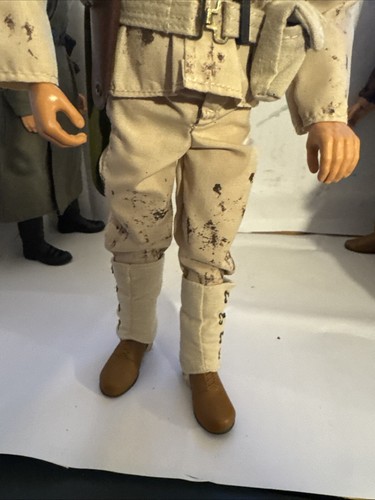 Modellino Hasbro GI Joe 1996 12" snodato marrone mimetico vestito sciolto - Foto 13 di 16