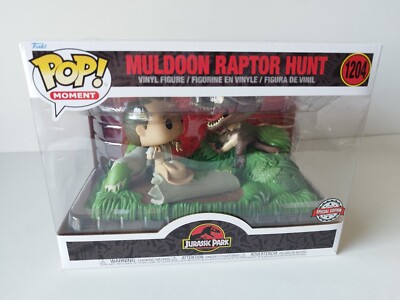 Funko Pop Movie Moment: MULDOON RAPTOR HUNT #1204 - Jurassic Park