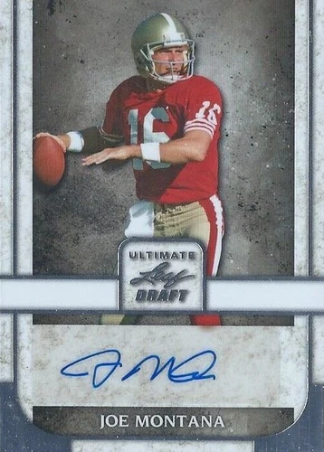 2022 Leaf Valiant Joe Montana #BA-JM2