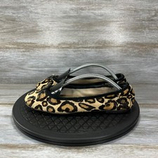 Sam Edelman Womens Felicia Leopard Animal Print Slip On Ballet Flats Size 6.5