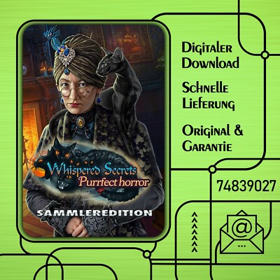 Whispered Secrets - Horror auf Samtpfoten - Sammleredition PC - DOWNLOADVERSION