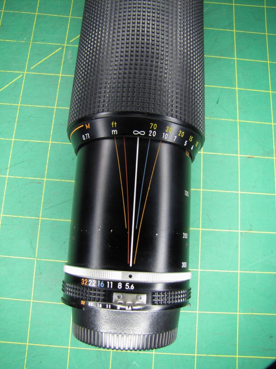 Zoom Nikkor 100-300Mm F5.6 0613-16 w/ case, Light Use but Zoom Nikkor 100-300Mm F5.6 0613-16 w/ case, Light Use but