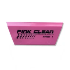 5" Pink Clean Fusion Window Tinting Squeegee Tool