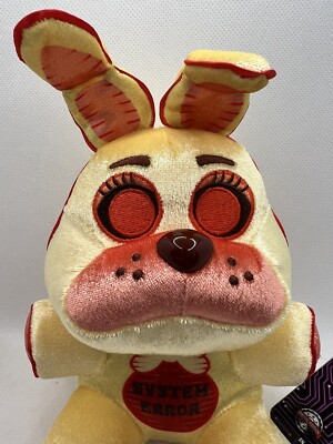 Peluche Five Nights At Freddy's System Error Bonnie (Inversée) 18cm Funko - Neuf En Stock