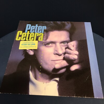 Peter Cetera Solitude Solitär Vinyl Schallplatte EX/EX 9254741.  1986