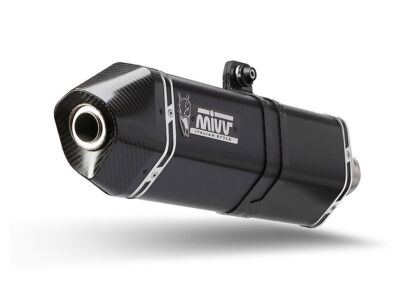 MIVV SPEED EDGE EDELSTAHL ENDSTÜCK SCHWARZ FÜR TRIUMPH TIGER 900 / GT / PRO / RALLY 20