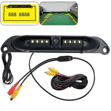 Car Auto Rear View Backup Camera US License Plate Waterproof LED Night Vision US