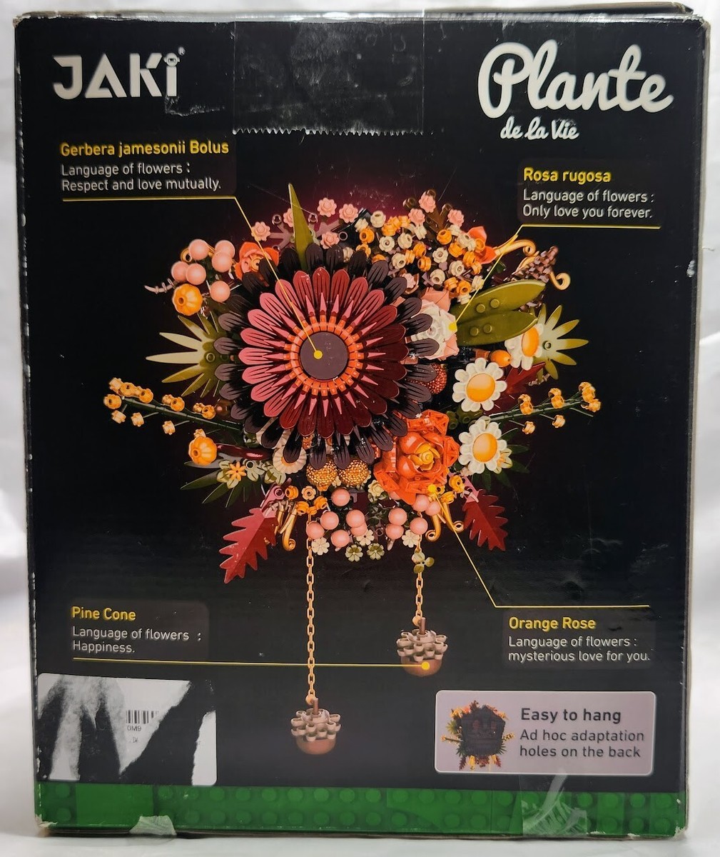 WinGift Nordic Art Wall Flower Jaki Building Kit JK2510 Hanging