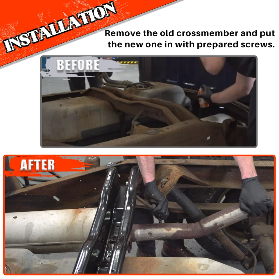 Front Fuel Tank Crossmember For Escalade /Chevrolet /GMC K1500 K2500 K3500 C3500 - Image 4 of 4