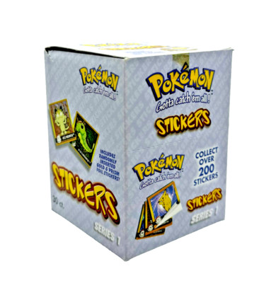 1999 Pokemon Artbox Factory Sealed Sticker Box - 30 Packs, 300 Stickers Total (Box Has Damage) 4 thumbnail image