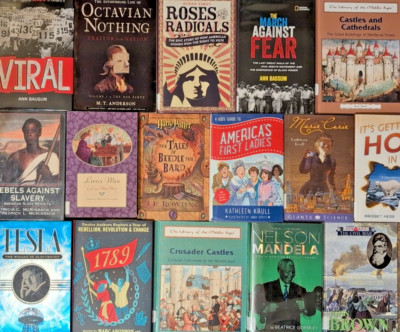 RANDOM Lot of 10 ACCELERATED READER AR 8.0-8.9 Chapter Books Teacher Homeschool
