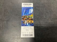 ROYALS 2013 TICKET STUB 4/12/13 VS BLUE JAYS~Aaron Loup FIRST SV