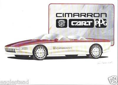 Auto Brochure - Cadillac - Cimarron CART PPG Concept Car Promotional  (AB828) 