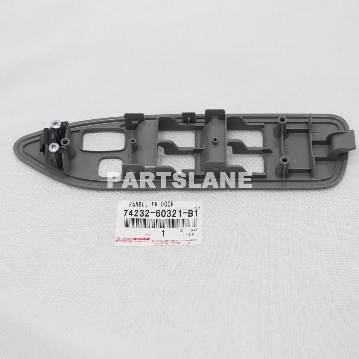 74232-60321-B1 Toyota OEM Genuine PANEL SUB-ASSY, FRONT ARMREST 