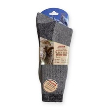 Military Boot Socks   Merino Wool Blend, Grey 12 Pairs 