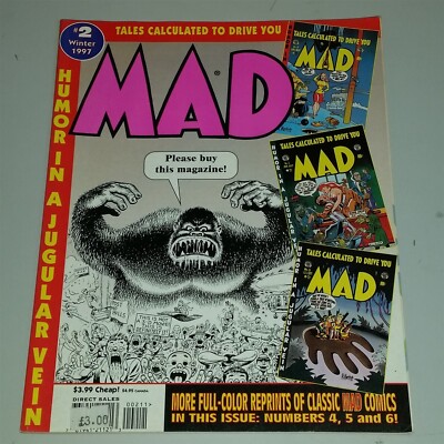 TALES CALCULATED TO DRIVE YOU MAD #2 WINTER 1997 US MAGAZINE (B)