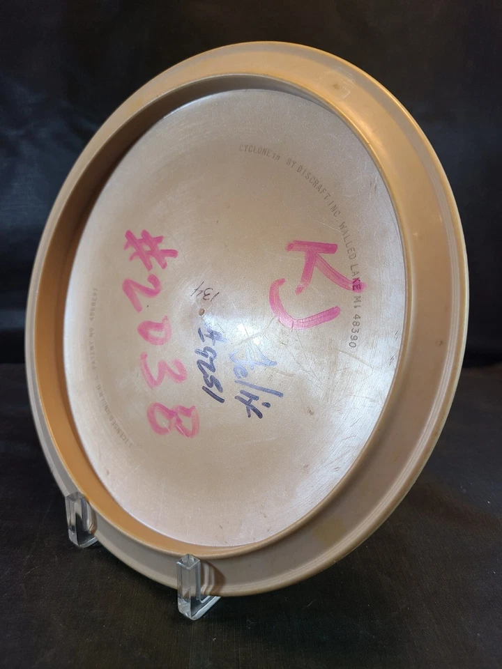 Discraft Cyclone XClone First Run RARE Disc Golf Driver Barstamp 134g RARE - Image 4 of 4