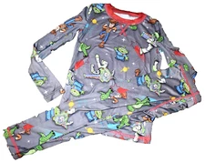 E3 XS (4-5) Cuddl Duds Disney Pixar TOY STORY Base Layer Pajamas Lounge Set