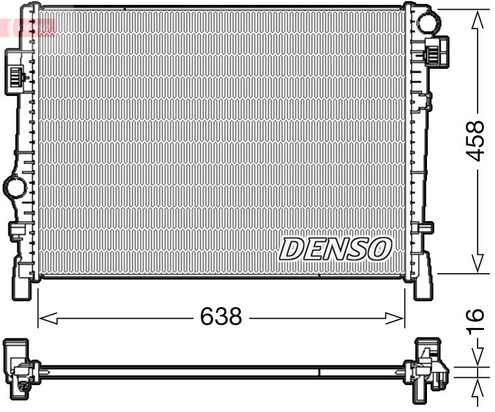 Denso Drm09054 Engine Cooling Radiator - Image 4