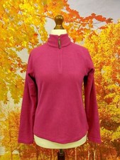 Berghaus pink quarter zip Sweatshirt. UK women's size 10