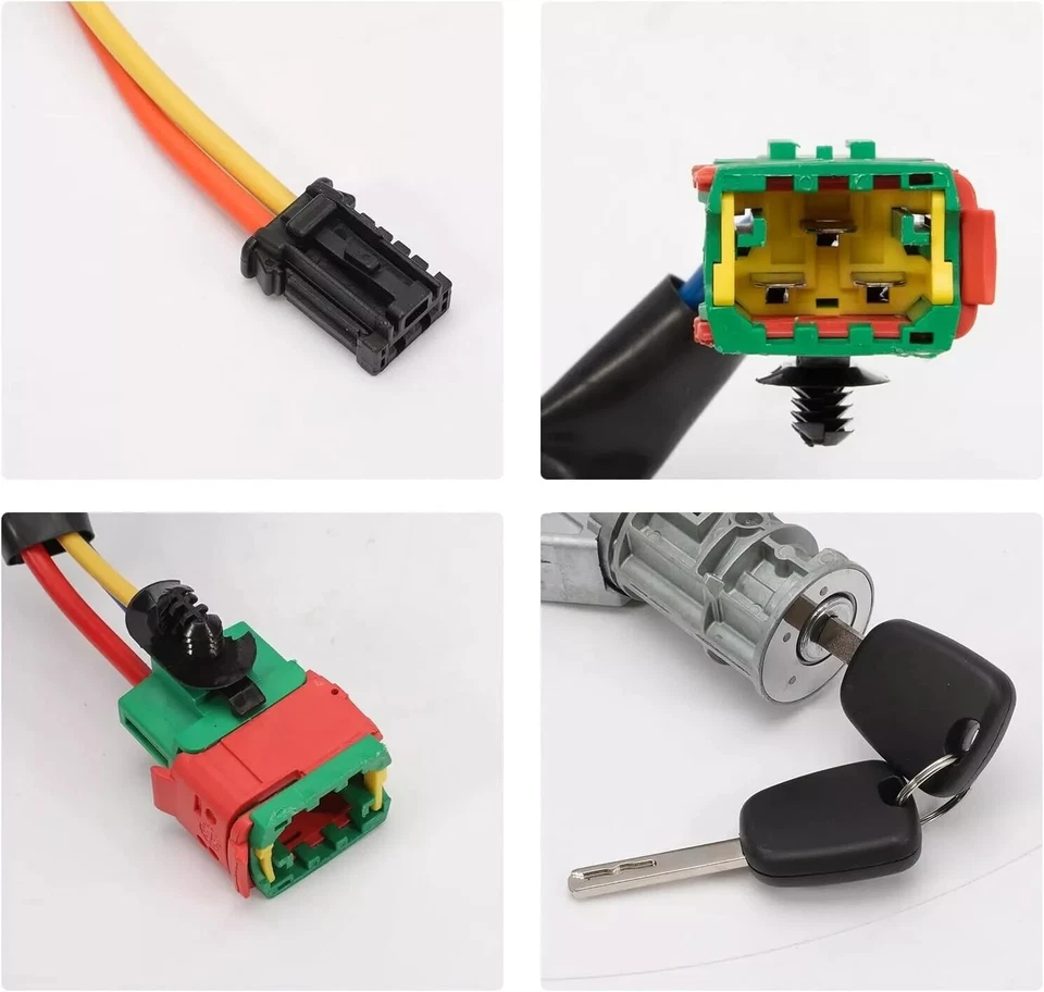 Blocchetto di avviamento CITROEN C2 C3 PEUGEOT 307 con 2 chiave (2001-2005) - Immagine 4 di 4