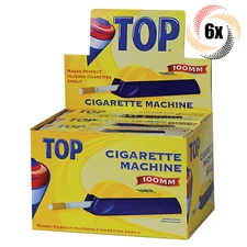 6x Machines Top Filtered Cigarette Machine | 100MM | + 2 Free Rolling Tubes