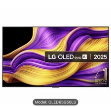 LG OLED65G56LS 55 Inch OLED Evo AI G5 4K Smart TV