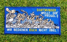 Alter Anti Aufnäher Motiv 8 Fan Kutte Weste 90er Kurve Patch kein Pin
