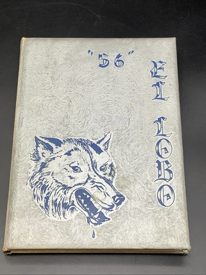 1956 BASIC HIGH SCHOOL Annual Yearbook El Lobo Henderson Nevada