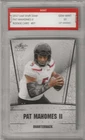 2017 Leaf Draft Special Release Silver Patrick Mahomes II ROOKIE RC #07 PSA 10