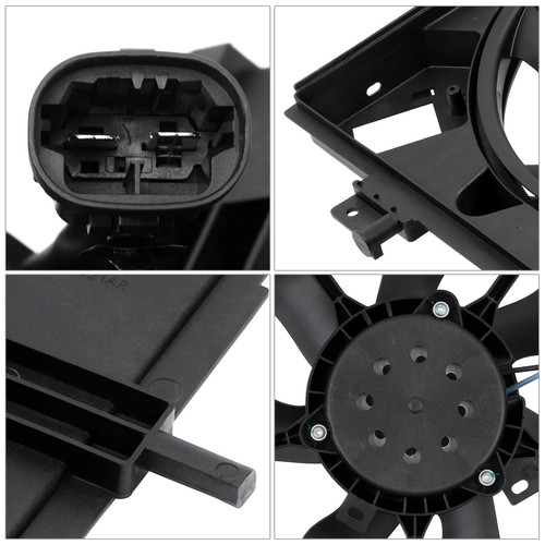 214816LB0B Radiator Cooling Fan Assembly for 2020-2024 Nissan Sentra L4 2.0L OEM - Foto 3 di 15