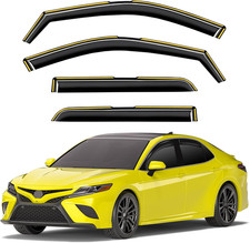 In-Channel Window Rain Guards Fit for Toyota Camry 2018 2019 2020 2021 2022 2023