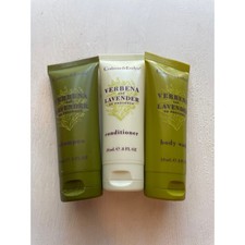 New Crabtree  Evelyn Verbena and Lavender Shampoo, Conditioner, Body Wash