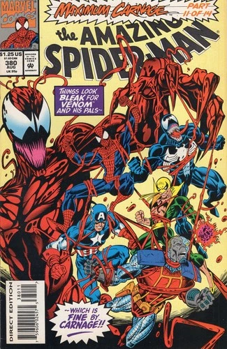 Amazing Spider-Man #380 Marvel Comics 1993 VF