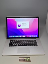 Apple MacBook Pro 15" A1398 Retina Core i7 2.8Ghz 16GB RAM 1TB SSD Monterey