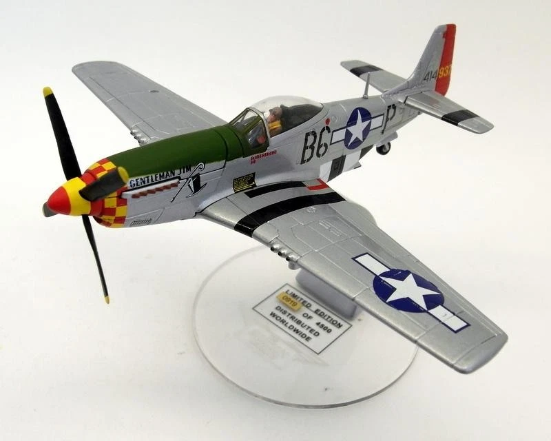 Corgi 1/72 AA32208 North American P-51D Mustang 41-4937 Gentlemen Jim FG 1944 - Image 3 of 4