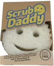 Scrub Daddy Dye Free Sponge 13055 Deep Cleaning Scrubber Dishes Clean Cottage