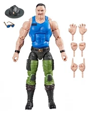 GI Joe Classified Sergeant SGT Slaughter Mad Marauders Hasbro LOOSE 6”