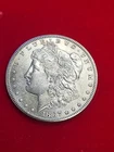 1887 S Morgan Silver One Dollar $1 AU About Unc San Francisco Better Date