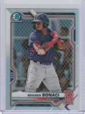 2021 Bowman Draft Chrome Brainer Bonaci #BD-54 Refractor