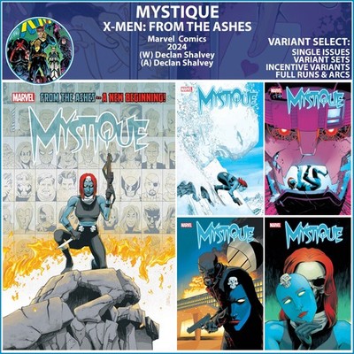 Mystique (2024) #1 2 3 4 5 Marvel Comics X-Men From the Ashes COVER SELECT
