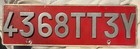 European?  License Plate — photo 3