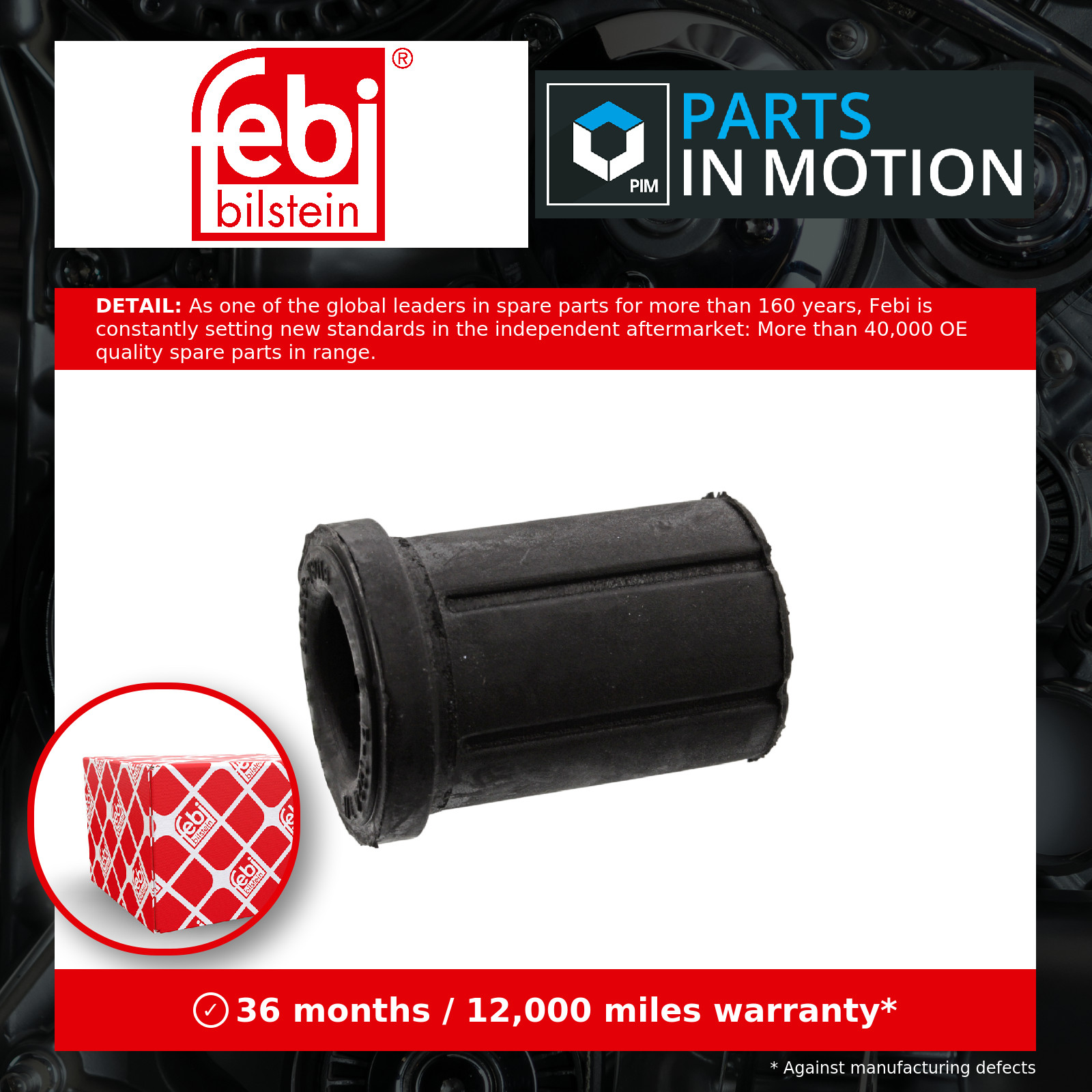 Fits FEBI 42909 LEAF SPRING BUSHING ⭐UK Stock⭐ - Image 2