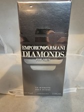 EMPORIO ARMANI DIAMONDS FOR MEN 75ML EAU DE TOILETTE SPRAY New & Authentic