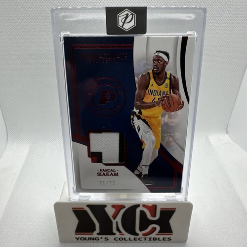 PASCAL SIAKAM 2023-22024 IMMACULATE COLLECTION AUTO PATCH /25 #MAT-SIA Ruby Red