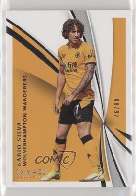 2021 Panini Immaculate 76/80 Fabio Silva #198 0e3u
